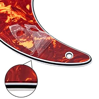 FLEOR Plaque à gratter pour guitare électrique 8 trous SSS Style Pickguard Back Plate Set 52mm Pickup Covers 2 TIV Knobs… - Les Beatles, Paul McCartney, John Lennon, RIngo Starr, George Harrison FLEOR Plaque à gratter pour guitare électrique 8 trous SSS Style Pickguard Back Plate Set 52mm Pickup Covers 2 TIV Knobs… – Image 4