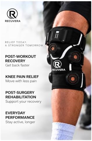 Recuvera Rechargeable Hot & Cold Compression Knee Wrap — 사진 6