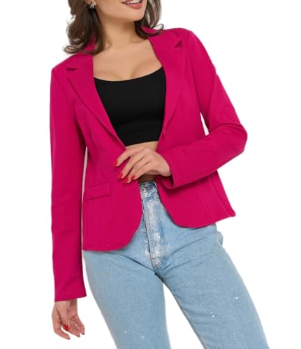 Ballandoro Blazer Donna Elegante Corto - Giacca Cerimonia Leggera Made