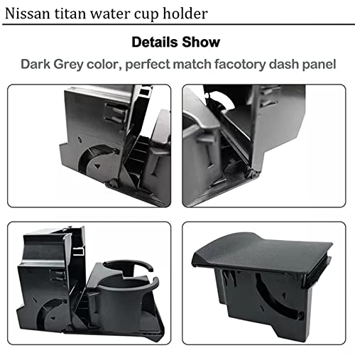 Portavasos consola central para Nissan Titan 2004-2015 miniatura 3