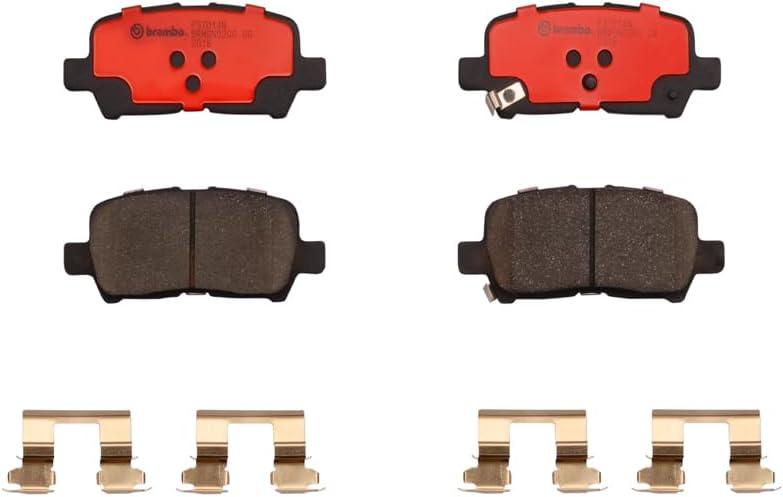 Brembo P37014N Premium Ceramic Rear Disc Brake Pad Set BUICK OE# 18048690