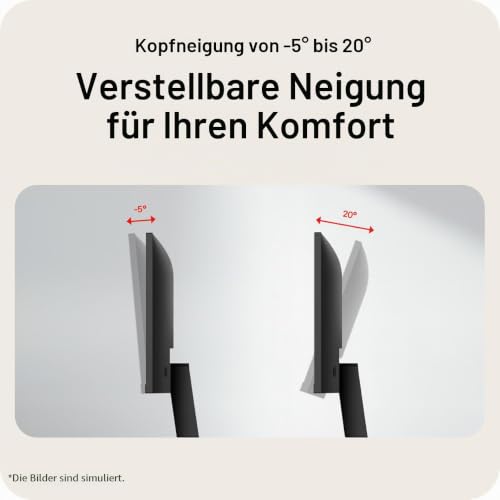 LG Monitor 22U401A-B, 22 Zoll, Full HD 1080p, 100Hz, 5ms GtG, VA Panel, Smart Energy Saving, entspiegelt, HDMI, D-Sub, Mattschwarz – Ansicht 3
