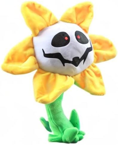 Miniatura 7 de Laruokivi Flowey Juguete de peluche de 10 pulgadas con figura de girasol para regalo