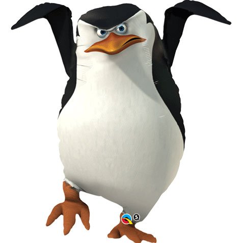 Qualatex 40" Skipper The Penguin Helium Shape