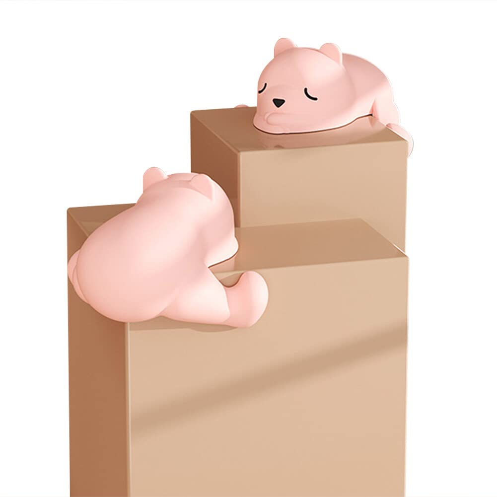 Uposao 8pcs Children Silicone Corner Protector, Cute Animal Silicone Table Corner Edge Protector Furniture Against Sharp Corners Children Furniture Bumpers Cabinets Pad Corner
