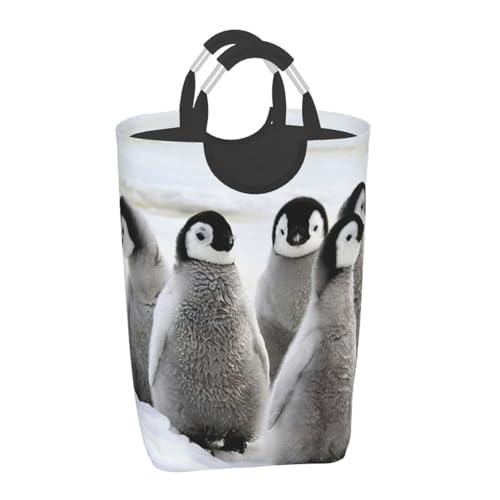 Panier à linge pingouin pliable pour ranger le dortoir