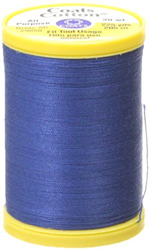 Hilo de Algodón Coats Corrente 225 yd Yale Blue miniatura 1