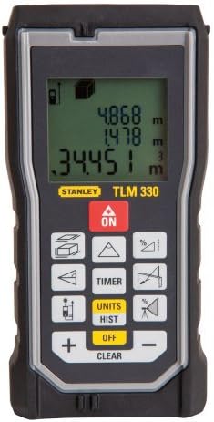 Stanley stht77140 Laser Distance Measurer TLM330 Size: 330-foot Range, Hardware