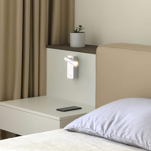 Aplique LED de pared orientable 3W Barcelona LED Raam para dormitorios modernos 7