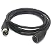 PIIHUSW 8 Pin Din Speaker Cable Extension for Bang, Olufsen B&O, BeoLab, POWERLINK mk2 (1.5 Meter) (1.5 Meter)