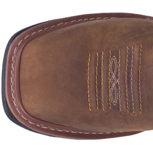 Dan Post Mens Blayde 11 Inch Waterproof Soft Toe Work Safety Shoes Casual - Brown - Size 12 EW4