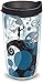 Tervis 1297837 Disney - Nightmare Before Christmas 25th Anniversary Insulated Tumbler with Wrap and Black Lid, 16oz, Clear