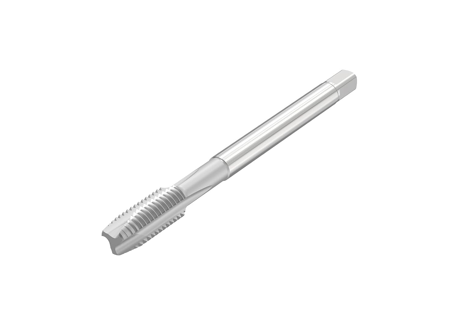 Seco Tools 10309501 T30-PU21B09-1/8-28-11R Spiral Point Thread Tap, 3.354 Inch Functional Length, Right Cutting, Cylindrical Shank Type, 3 Flutes, Precision Thread Tapping Tool