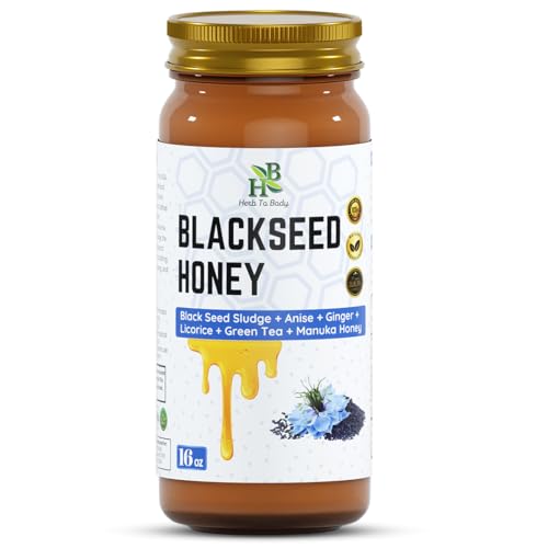 Herb To Body Black Seed Honey 16oz