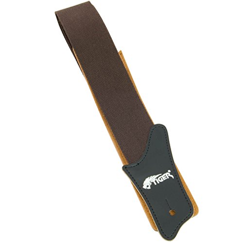 Tiger STP6-BR Sangle de Guitare en coton – Brun - Les Beatles, Paul McCartney, John Lennon, RIngo Starr, George Harrison Tiger STP6-BR Sangle de Guitare en coton - Brun – Image 3