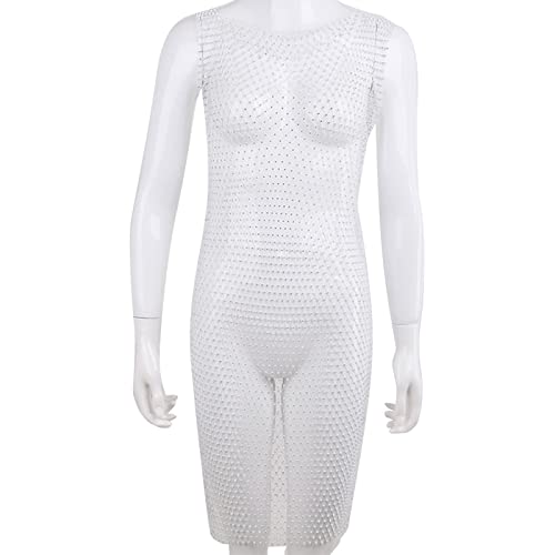 Robe transparente de plage pour femme qui sublime le maillot de bain
