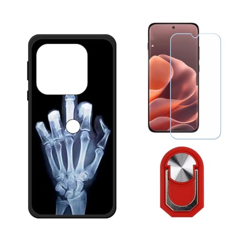 BMPNLSZ �K�p Motorola Edge 70 Pro�p+HD�����K���X�ɓK�����ėpTPU�P�[�X�A�V���J�Q���P�[�X�o���p�[�ی�o�b�N�P�[�X-�ɓK����9�d�x�X�N���C�u�h�~�X�N���[���v���e�N�^(6,78") + ���O���\�Ŕėp�I��360�x��]�\��