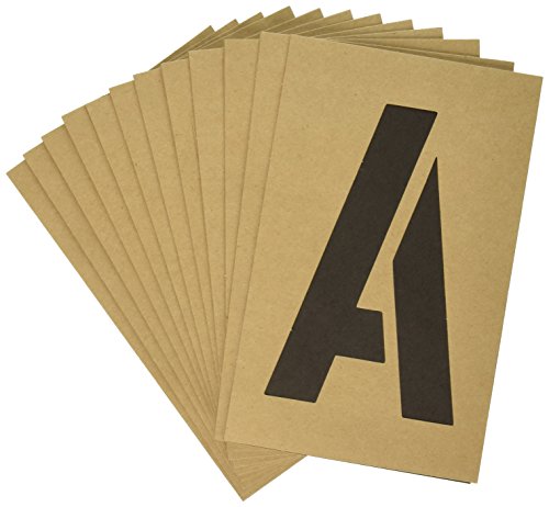 Hy-Ko Prod Co 6" Letter/Number Stencil Set