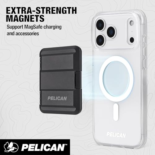 Pelican Ranger iPhone 17 Pro Max Case [Compatible with MagSafe] Rugged Magnetic Phone Case with 14ft Military-Grade Drop Protection - Heavy Duty Phone Cover for iPhone 17 Pro Max - Clear by Pelican - Used condition - Image 4