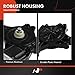A-Premium Power Window Lift Motor Compatible with Dodge Caliber 2007-2012(Front Left) & Jeep Compass 2007-2017, Patriot 2007-2017(Front Right), Replace# 5179961AA, 68002898AA
