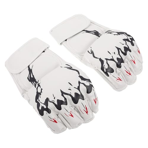 Guantes de boxeo de estructura reforzada y alta transpirabilidad en color claro