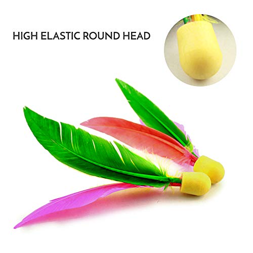 DECDEAL Raquete de badminton de críquete divertida 7MM Grande raquete de badminton Sete camadas de r