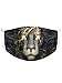 Produktbild Love My Fashions® Neu Damen Herren 2-lagig Multifunktional Wiederverwendbar Leicht Mode Stoff Gesicht Maske Multi Drucken Unisex Weich Baumwolle Waschbar Halb Mund Decken