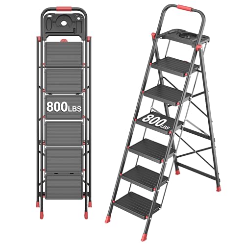 DIAMONDFORGE 6 Step Ladder 800lbs