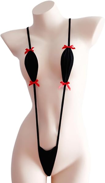 Extreme Micro Swimsuit Sexy One Piece Swimwear Women Slingshot Monokini Bikini Lingerie