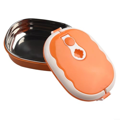 Yuanpgky Boîte à déjeuner portable à isolation thermique avec capacité de 900 ml pour étudiants et employés de bureau, récipient chauffant intérieur en acier inoxydable (bleu)