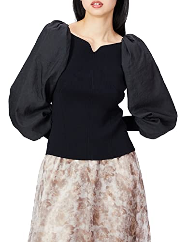 ［セルフォード］ シアースリーブニットプルオーバー CWNT221089 レディース BLK 38