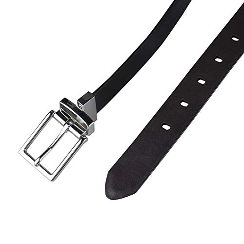 Calvin Klein Women's Reversible Belt, Black/Brown Dress, Large #TOP4