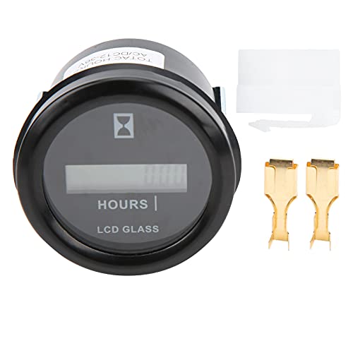 Medidor de horas, parafuso antiderrapante, temporizador eletrônico de alta precisão para ambientes e