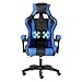 Baroni Home Sedia da Gaming Ergonomica con Massaggiatore Lombare, Sedia da...