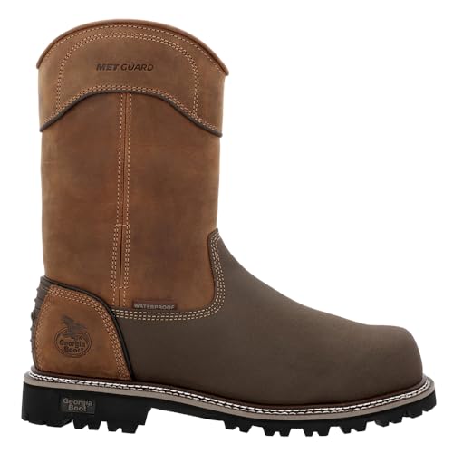 Image of Georgia Boot Men's Brute Met Guard Composite Toe Waterproof Work Boot