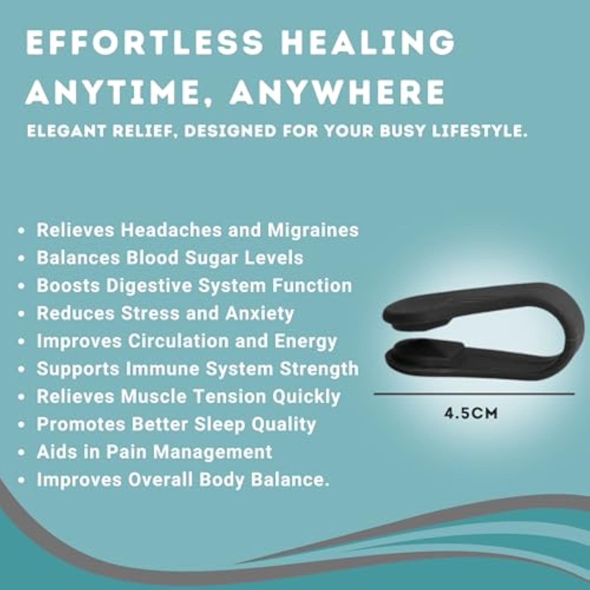 Acupressure Clip for Diabetes Control, Health Aid