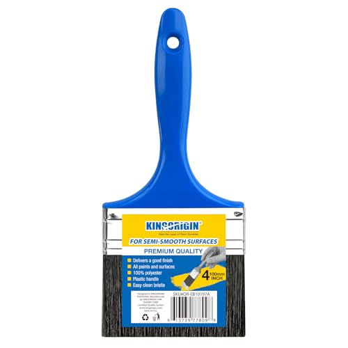 King Origin 4 Inch Paint Brush 1-Pack Wide Paint Brush