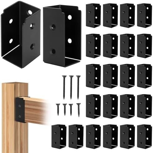 24PCS Deck Railing Brackets Connectors 2