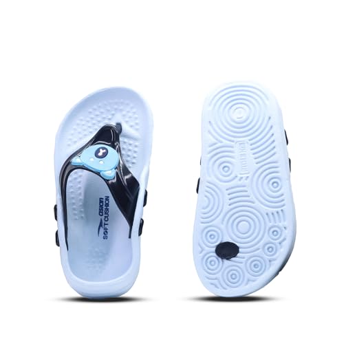 Image of ASIAN KIDS ZOOPY-07 Daily Use Walking Sliders, Casual Slippers, Lightweight and Stylish Flip-Flop Design for Girls & Boys, Perfect for Indoor and Outdoor Wear, Comfortable All-Day Use