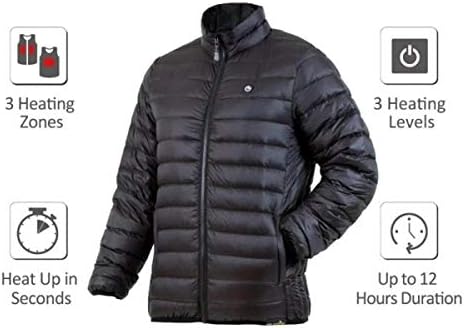 sharper image heated jacket