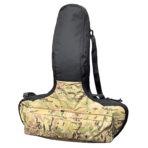 Silfrae Soft Crossbow Case Padded Crossbow Case for Crossbow with Scopes (CP)