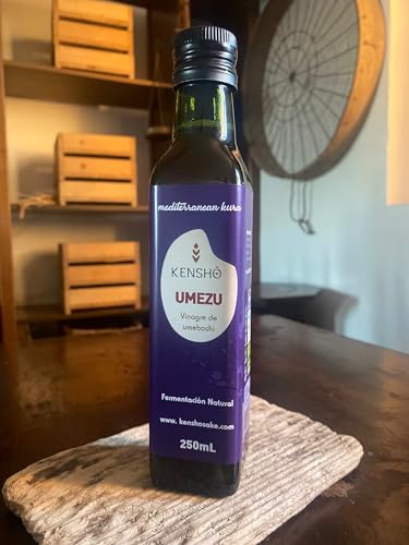 Kensho | Umezu | Vinagre de Umeboshi | Ecológico | Fermentación Natural | Ingredientes locales | Comida Japonesa | Recetas Japonesas| 250ml