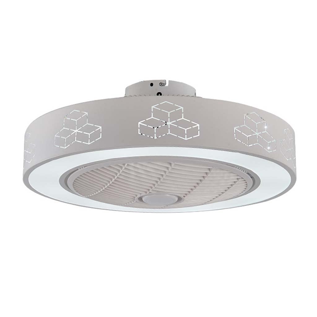 Lumière de ventilateur de plafond dimmable tricolore pour rafraîchir votre salon