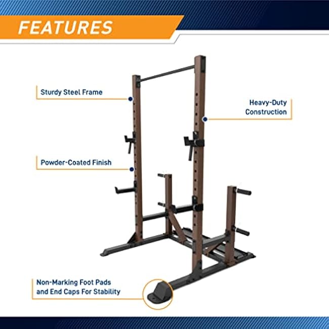 Steelbody Industrial Inspired Heavy Duty Home Gym System for Bodybuilding and Strength Training Available for Full Cage, Squat Rack and Power Tower
