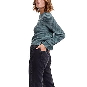 Vero Moda VMLEA LS O-NECK RAGLAN BLOUSE NOOS dames Pullover trui