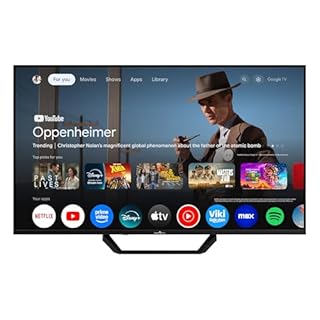 Smart Tech TV QLED 4K UHD 43' (109 cm) 43QG02V2 Google TV- 4xHDMI - 2xUSB - Dolby Audio- HDR10