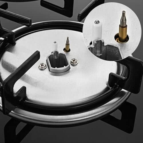 23” Built-in Gas Cook Cooktop Stove, 4 Burner NG/LPG Gas Hob Cooktop Electronic Ignition High-Power Gas Stove Countertop Tempered Glass Easy to Clean Cooker