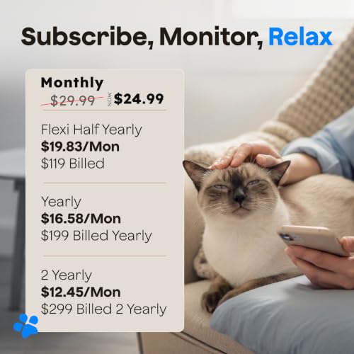 Image of Waggle RV Pet Temperature Monitor - 4G Cellular, No WiFi Required - Real-Time App, SMS & Email Power Outage Alerts - Unlimited Notifications - Home, Car, RV & Vacation Safety - Subscription Required