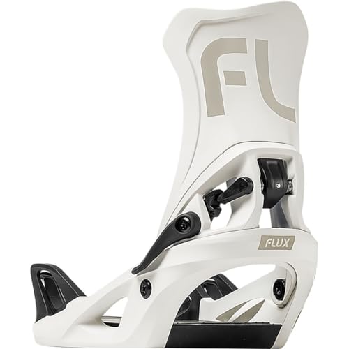 FLUX DS Step On Snowboard Binding - 2025, Off White, L