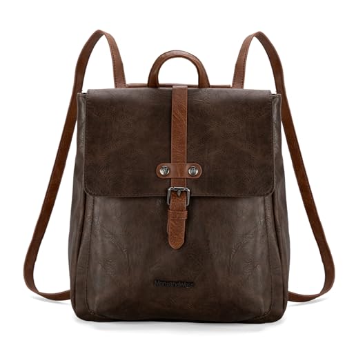Montana West Small Casual Daypack Backpack Purse for Women Convertible Crossbody Bag for Travel Work